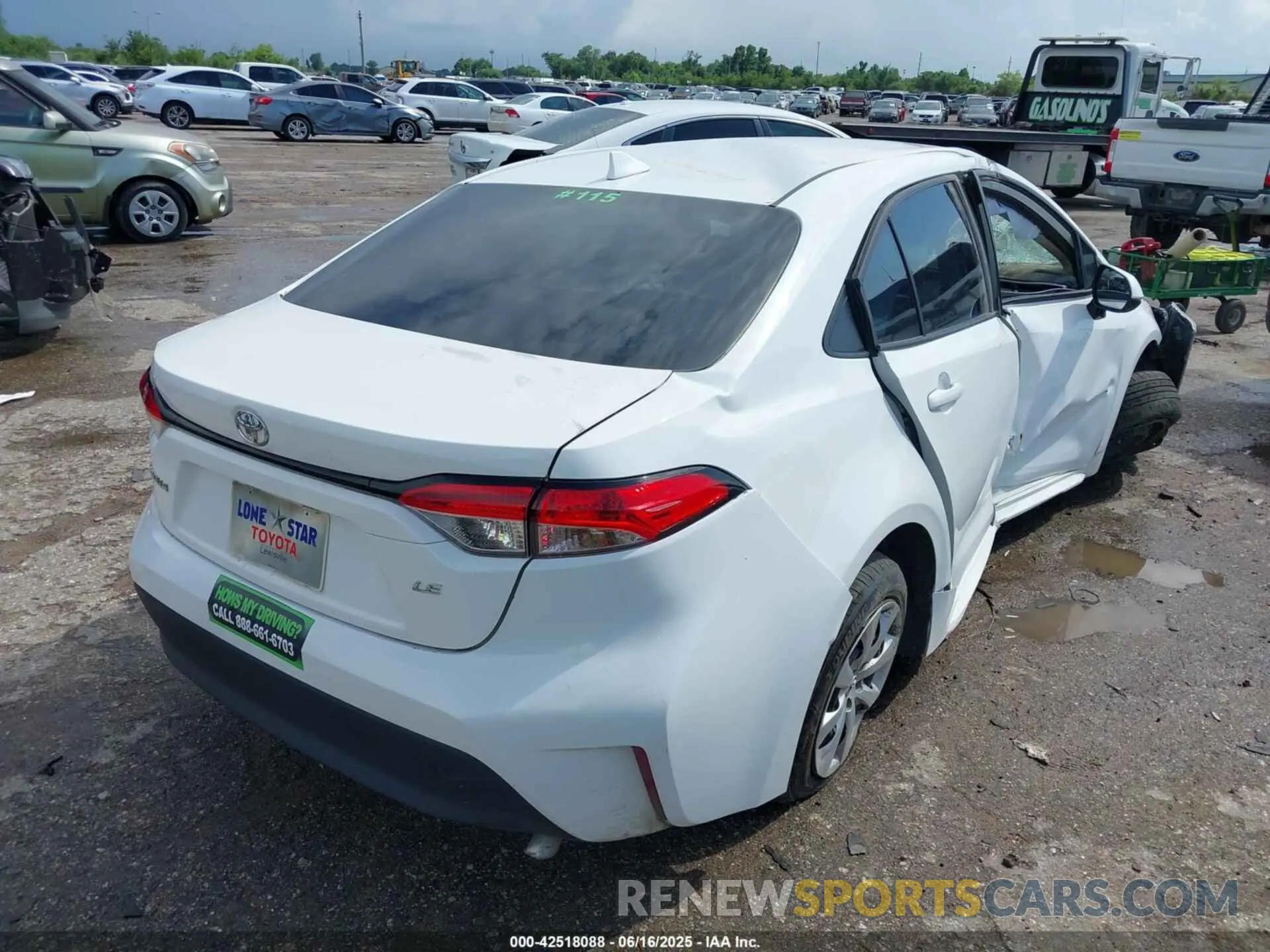 4 Photograph of a damaged car 5YFB4MDE3RP088832 TOYOTA COROLLA 2024