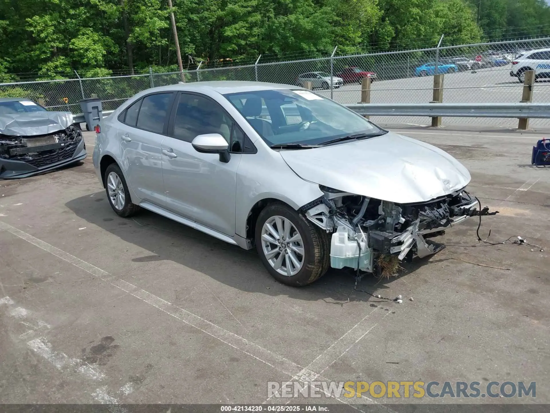 1 Photograph of a damaged car 5YFB4MDE3RP092783 TOYOTA COROLLA 2024