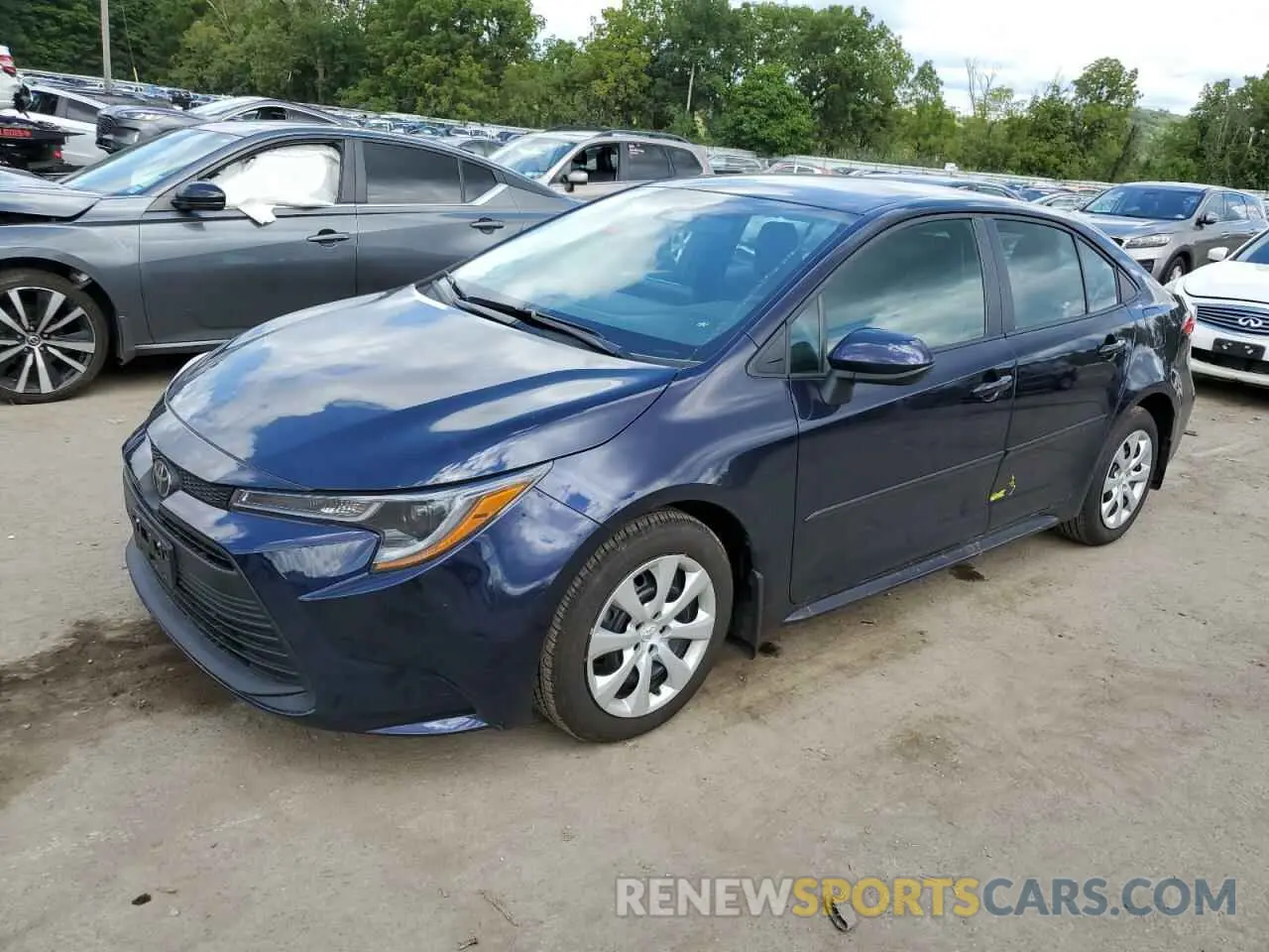 1 Photograph of a damaged car 5YFB4MDE3RP105404 TOYOTA COROLLA 2024