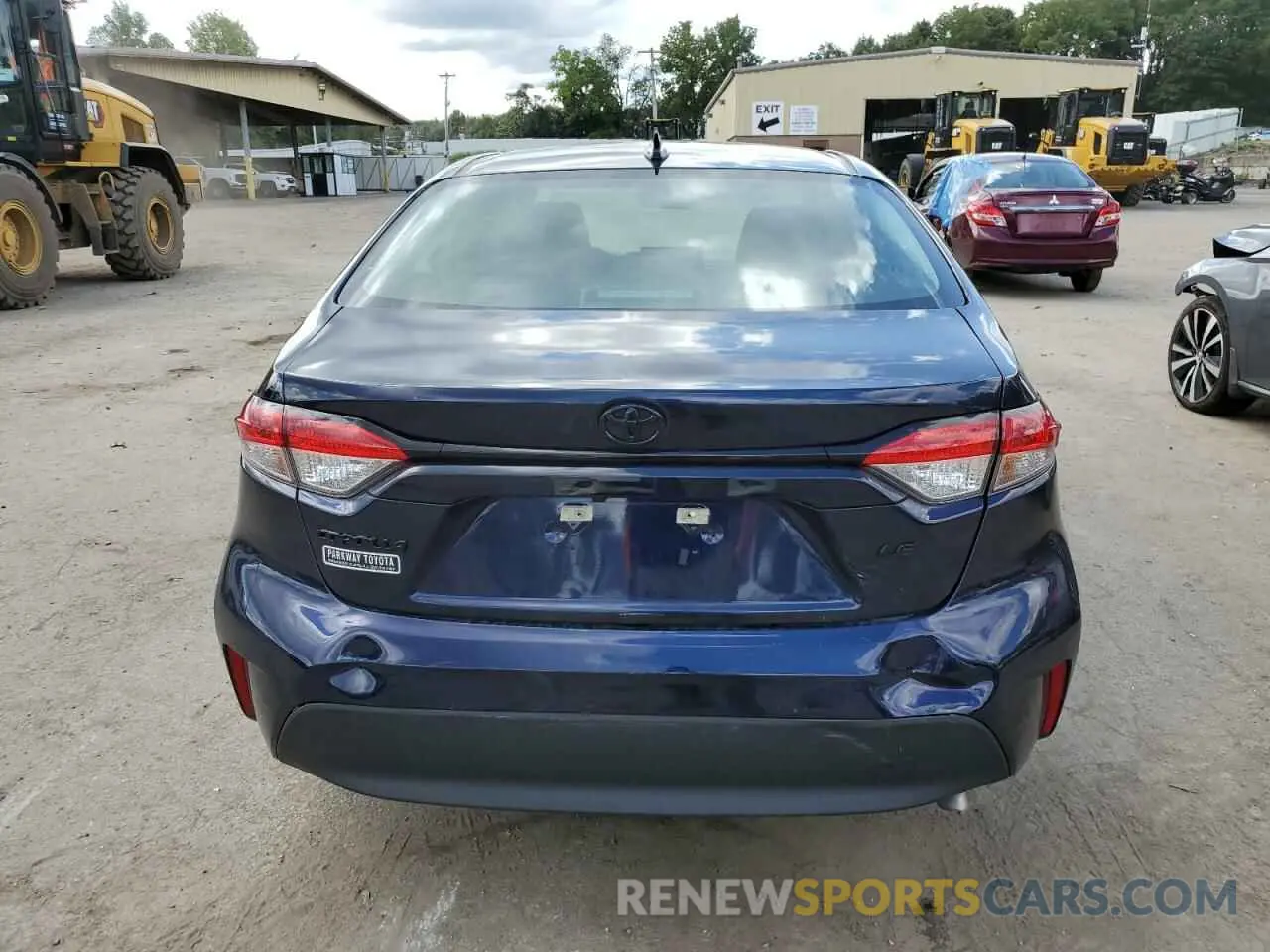 6 Photograph of a damaged car 5YFB4MDE3RP105404 TOYOTA COROLLA 2024