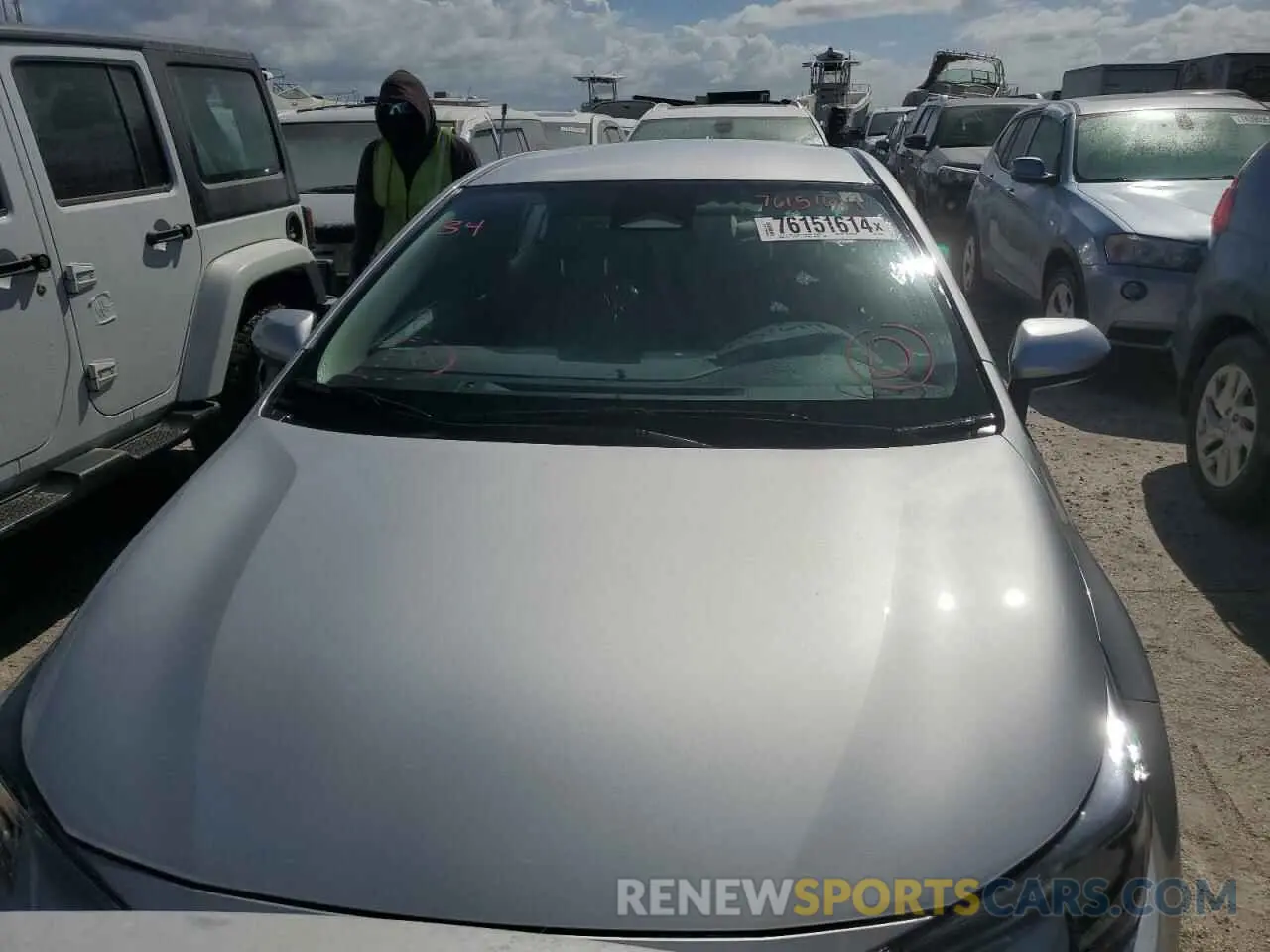 5 Photograph of a damaged car 5YFB4MDE3RP107069 TOYOTA COROLLA 2024