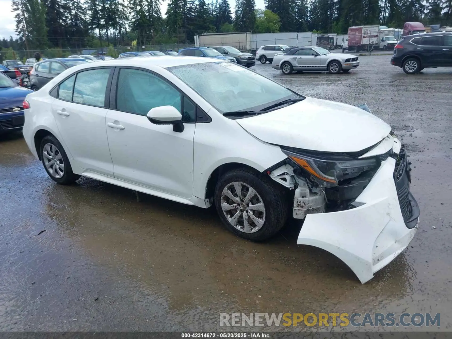 1 Photograph of a damaged car 5YFB4MDE3RP133350 TOYOTA COROLLA 2024