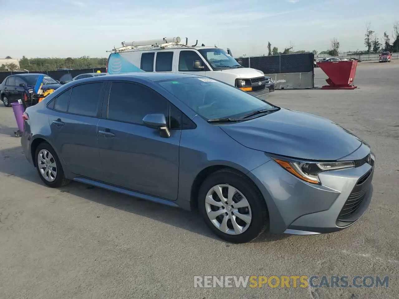 4 Photograph of a damaged car 5YFB4MDE3RP134725 TOYOTA COROLLA 2024