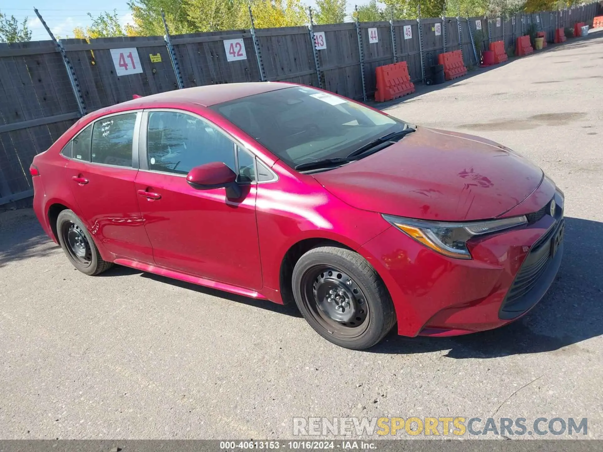 1 Photograph of a damaged car 5YFB4MDE3RP148320 TOYOTA COROLLA 2024
