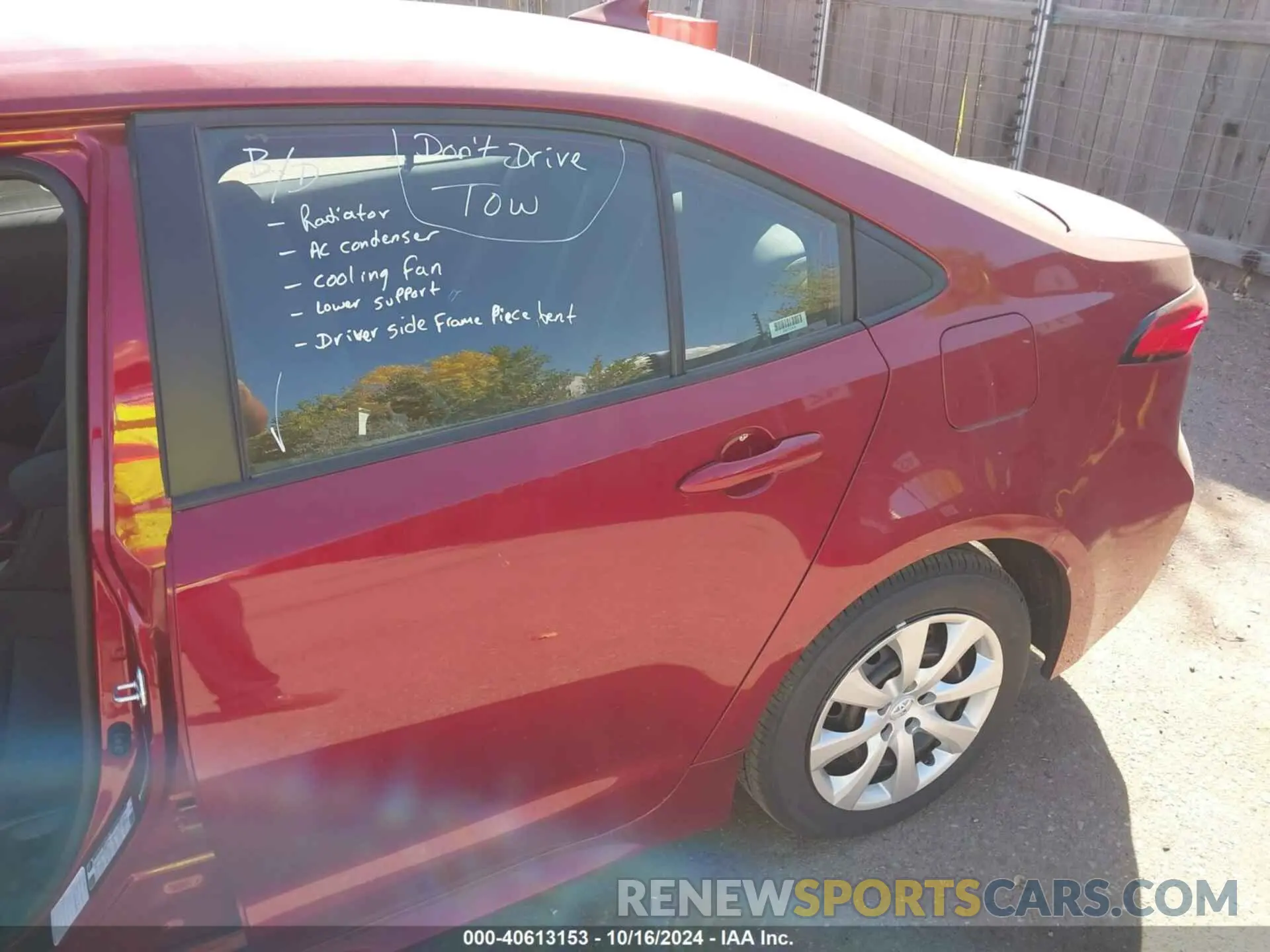 6 Photograph of a damaged car 5YFB4MDE3RP148320 TOYOTA COROLLA 2024