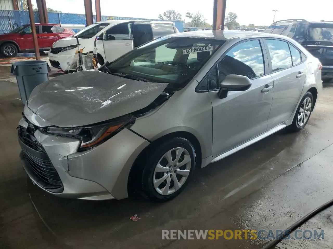 1 Photograph of a damaged car 5YFB4MDE3RP152299 TOYOTA COROLLA 2024