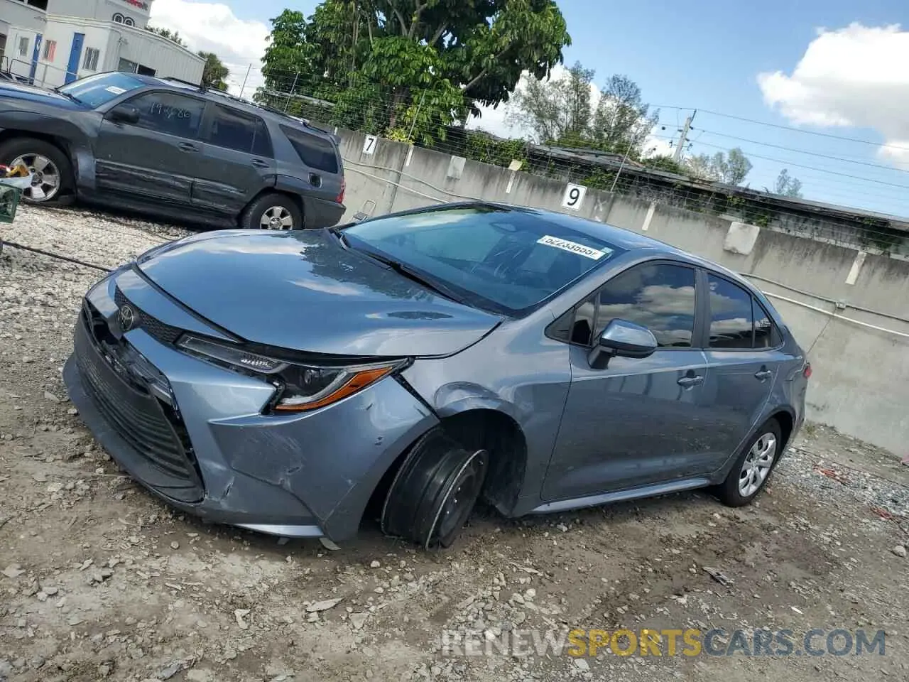 1 Photograph of a damaged car 5YFB4MDE3RP167689 TOYOTA COROLLA 2024