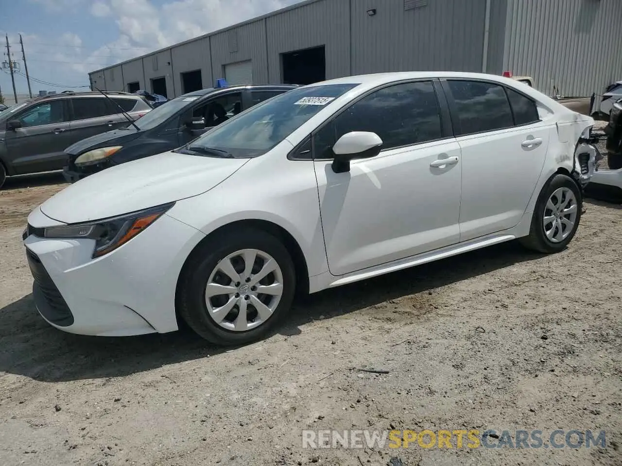1 Photograph of a damaged car 5YFB4MDE3RP202523 TOYOTA COROLLA 2024