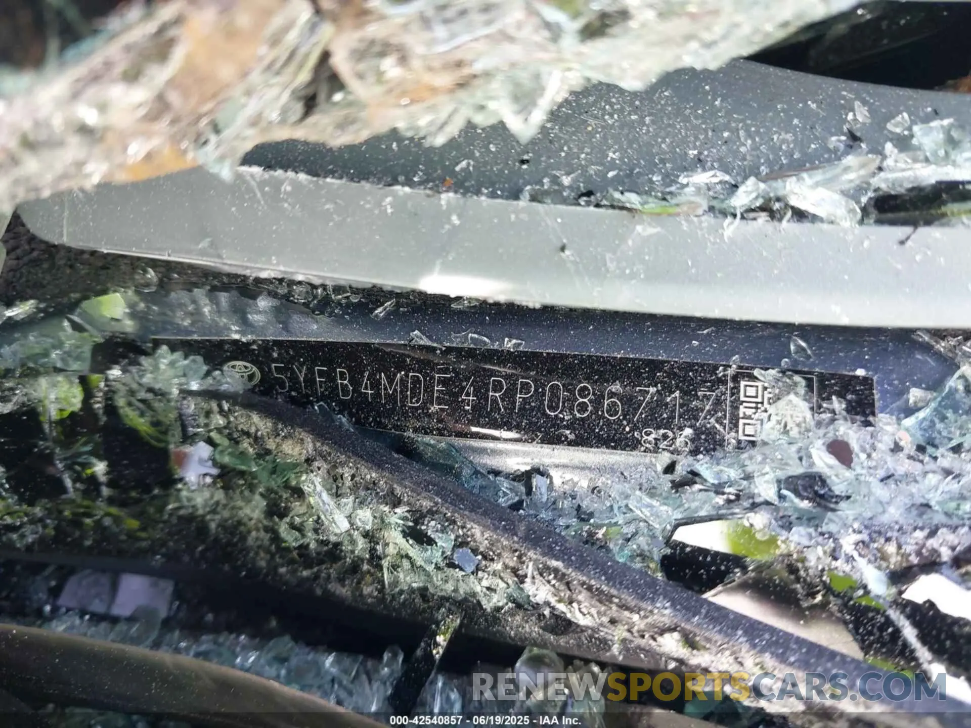 9 Photograph of a damaged car 5YFB4MDE4RP086717 TOYOTA COROLLA 2024