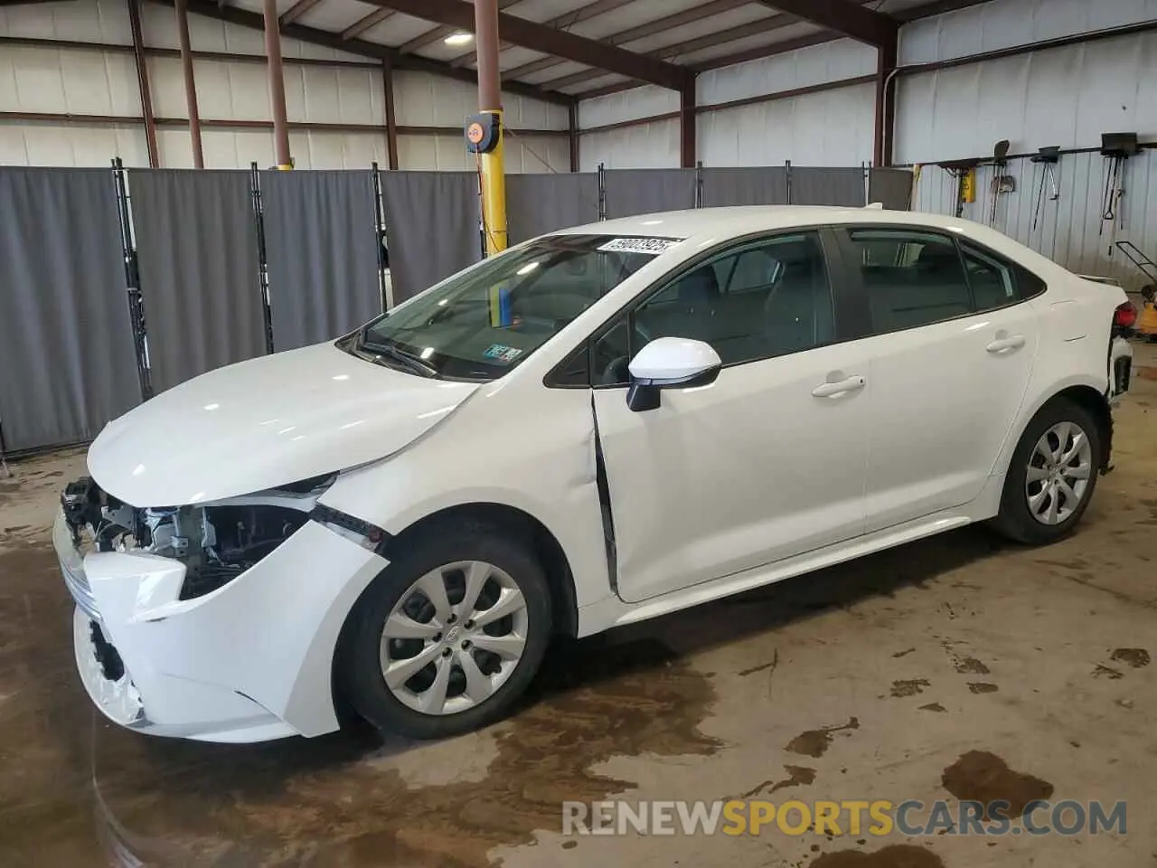 1 Photograph of a damaged car 5YFB4MDE4RP092517 TOYOTA COROLLA 2024