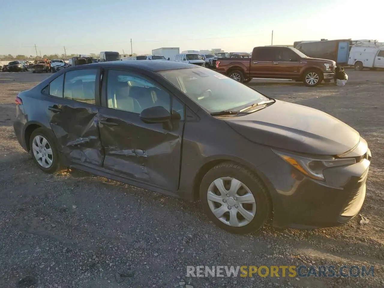 4 Photograph of a damaged car 5YFB4MDE4RP105394 TOYOTA COROLLA 2024