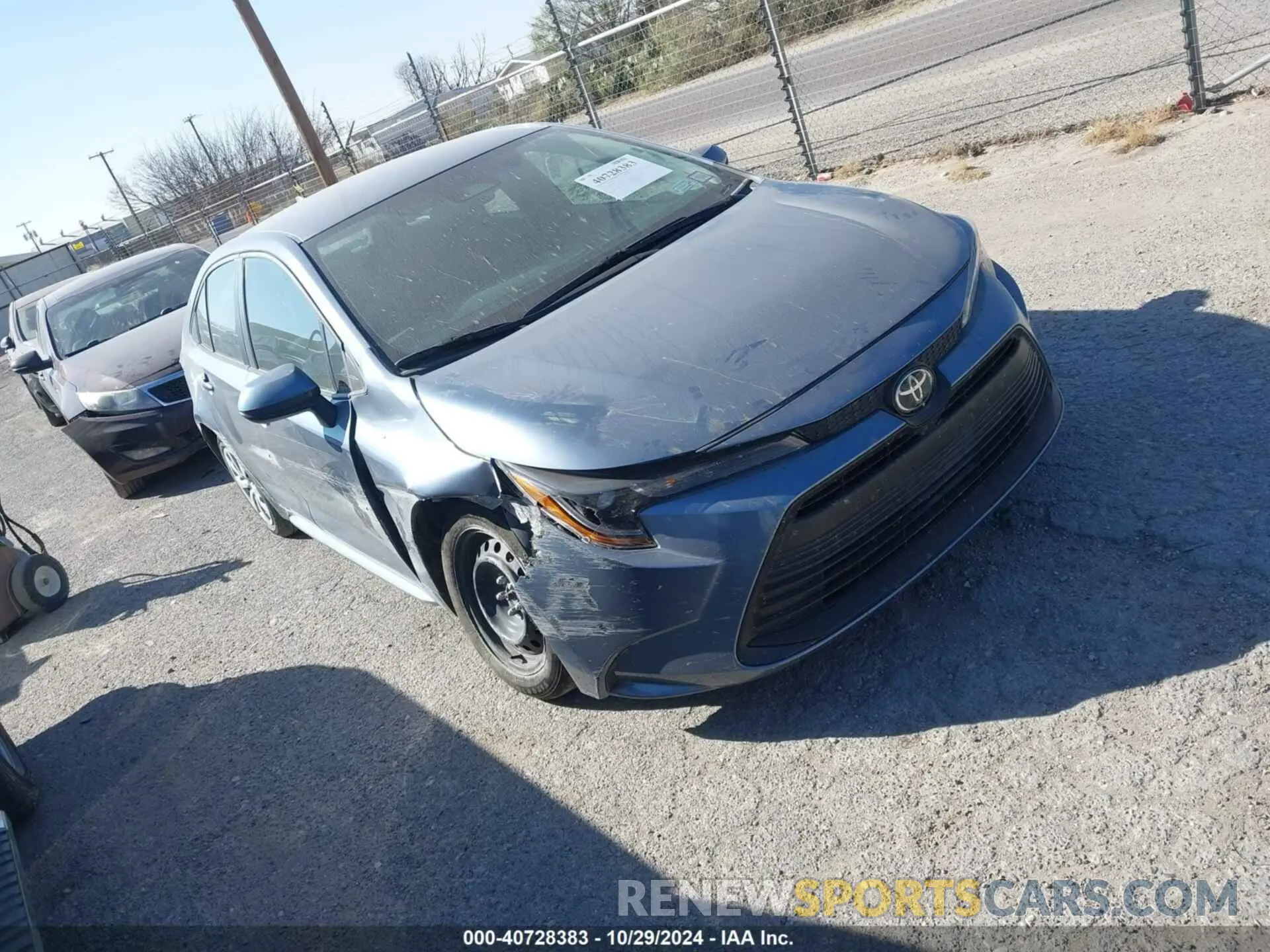 1 Photograph of a damaged car 5YFB4MDE4RP110868 TOYOTA COROLLA 2024