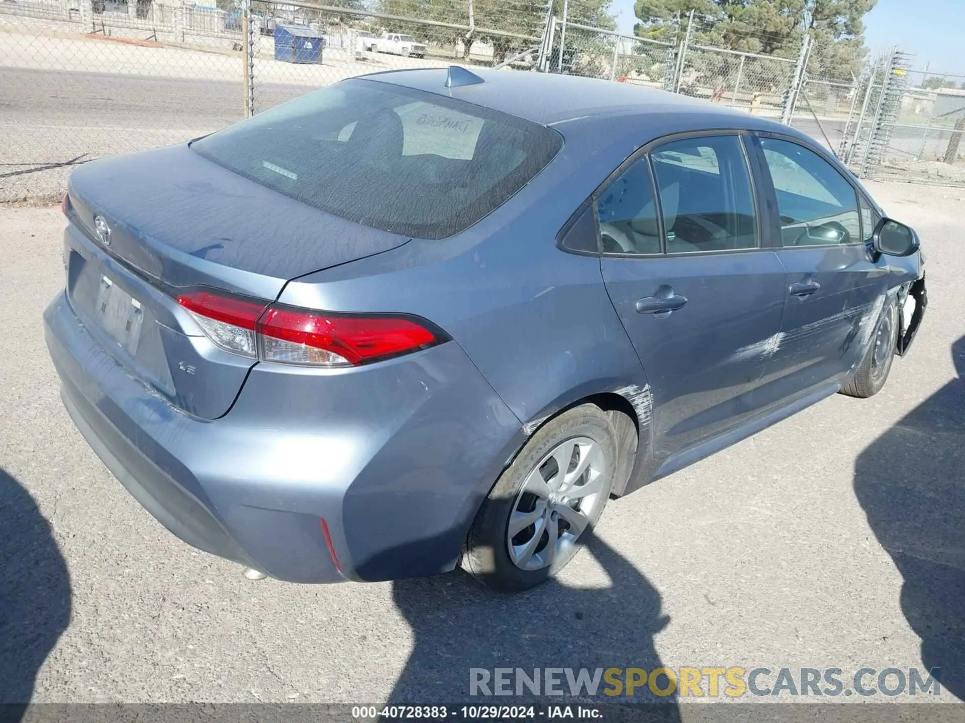 4 Photograph of a damaged car 5YFB4MDE4RP110868 TOYOTA COROLLA 2024