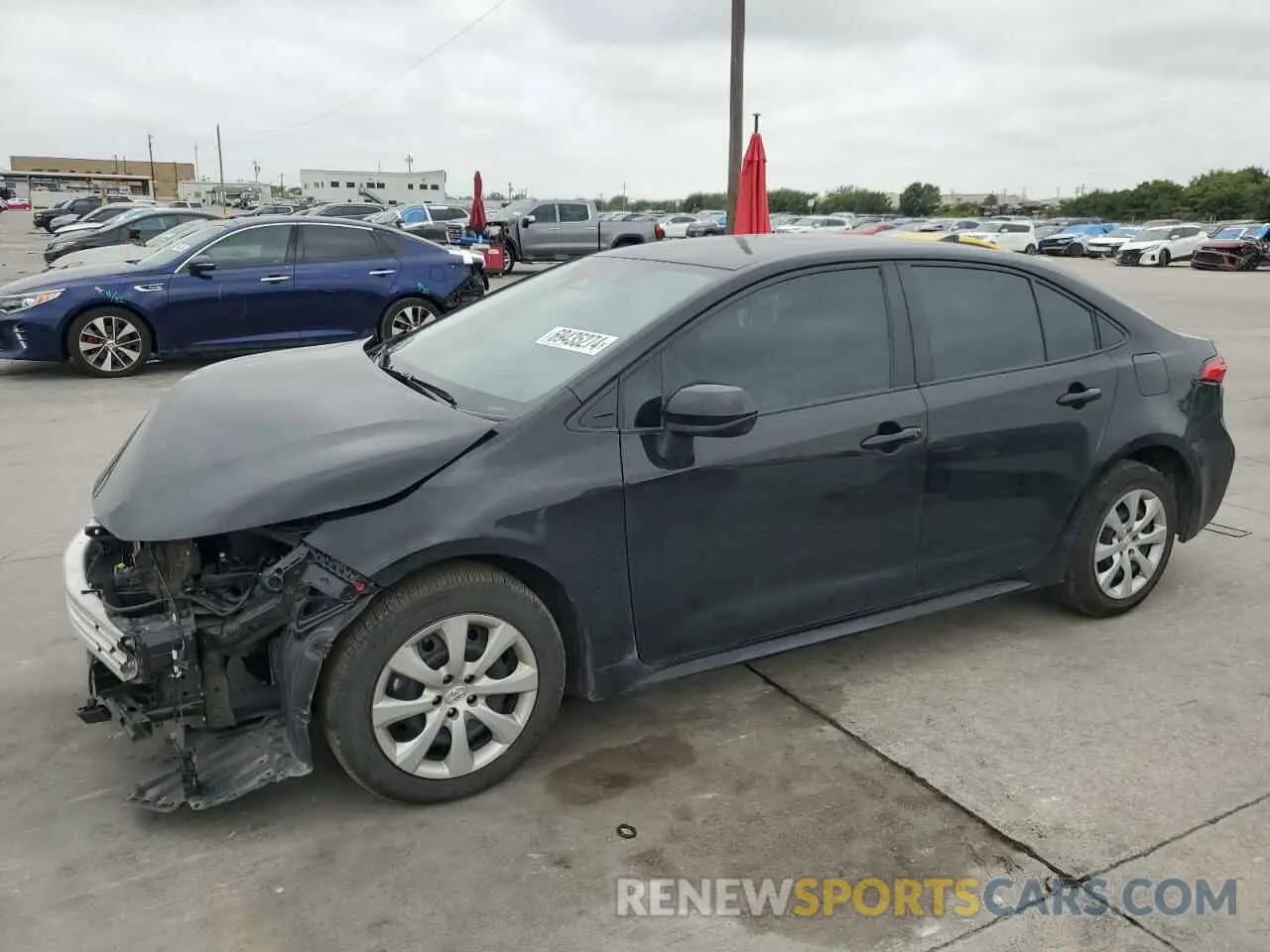 1 Photograph of a damaged car 5YFB4MDE4RP130022 TOYOTA COROLLA 2024