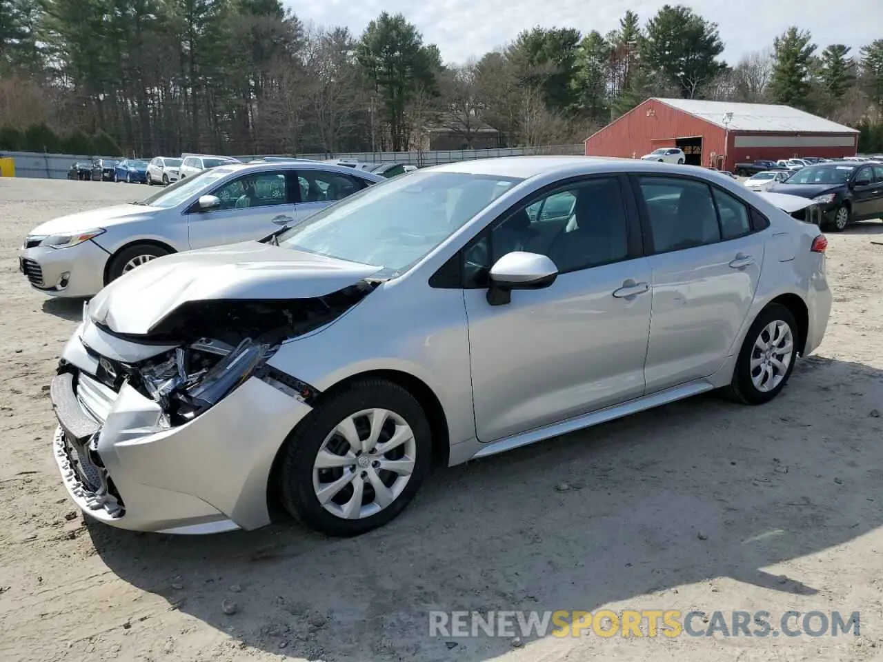 1 Photograph of a damaged car 5YFB4MDE4RP133003 TOYOTA COROLLA 2024