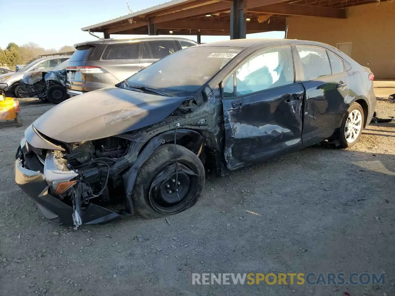 1 Photograph of a damaged car 5YFB4MDE4RP133034 TOYOTA COROLLA 2024