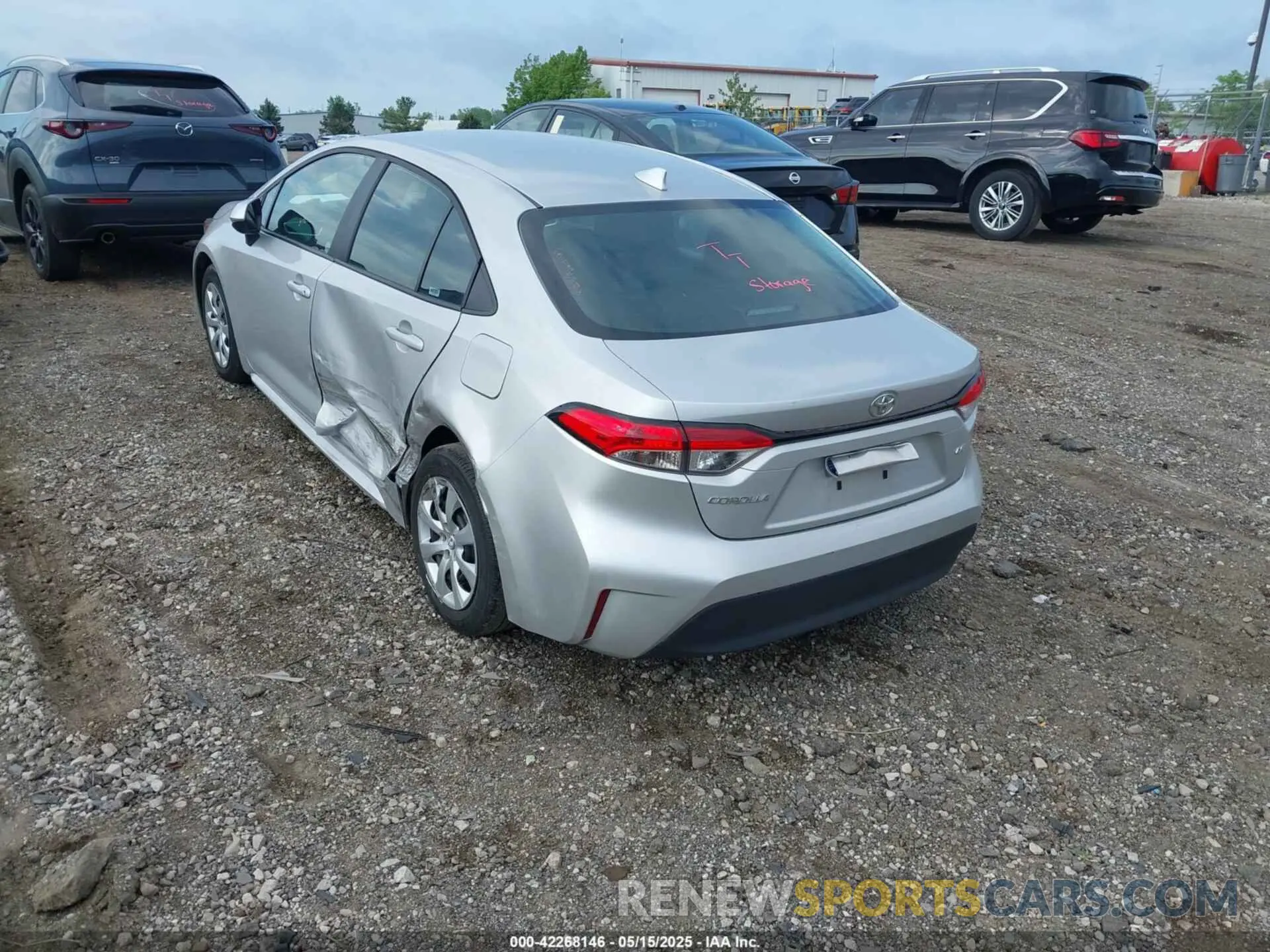 3 Photograph of a damaged car 5YFB4MDE4RP150562 TOYOTA COROLLA 2024