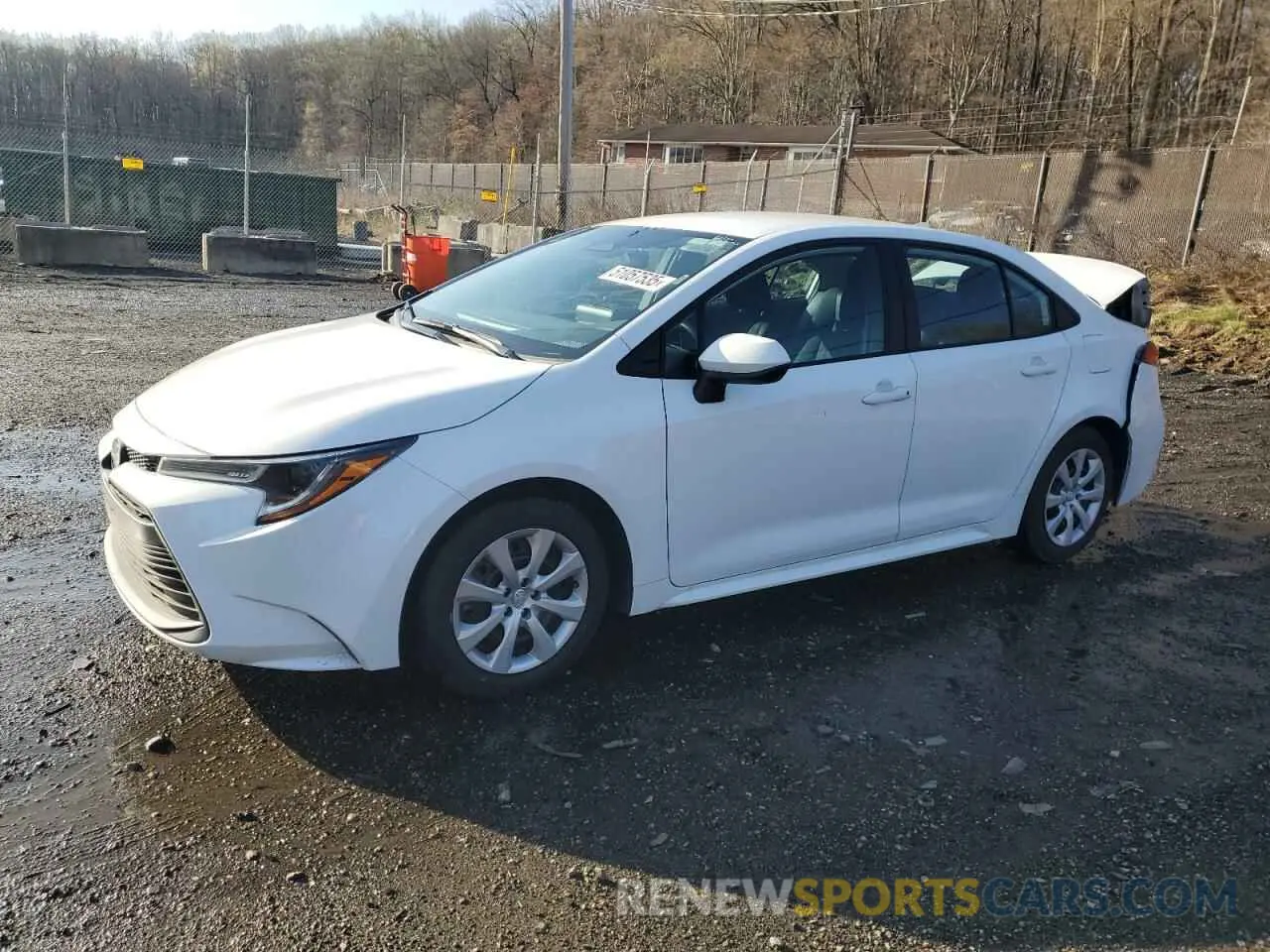 1 Photograph of a damaged car 5YFB4MDE4RP158340 TOYOTA COROLLA 2024
