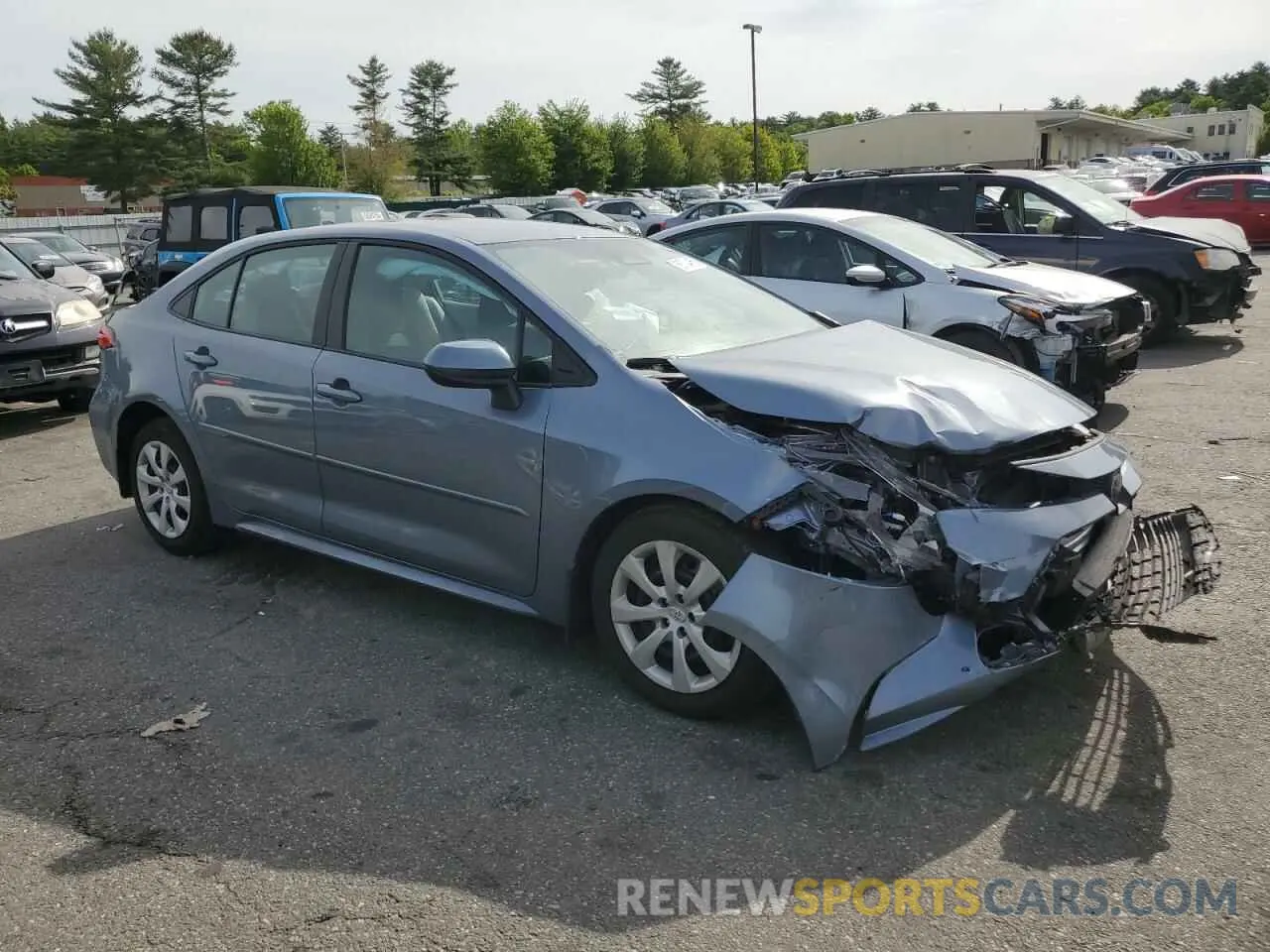 4 Photograph of a damaged car 5YFB4MDE4RP167099 TOYOTA COROLLA 2024