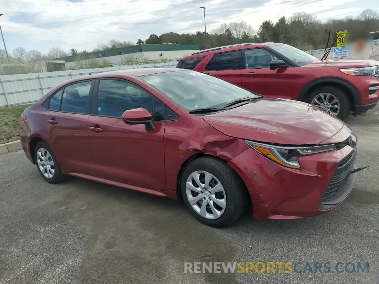 4 Photograph of a damaged car 5YFB4MDE4RP174778 TOYOTA COROLLA 2024