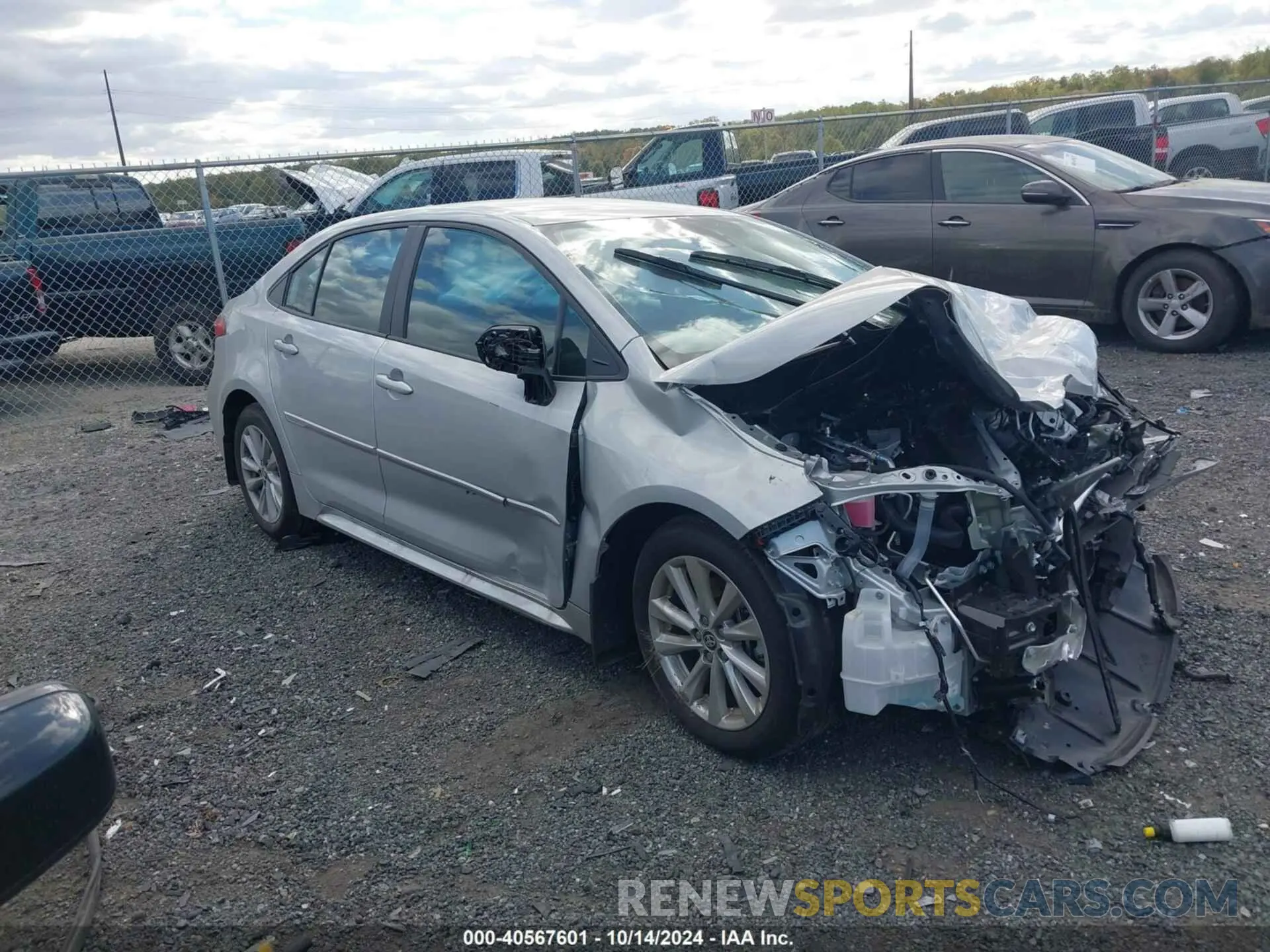 1 Photograph of a damaged car 5YFB4MDE4RP180578 TOYOTA COROLLA 2024