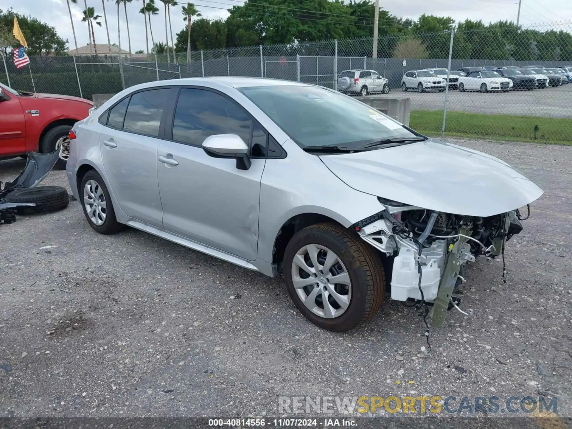 1 Photograph of a damaged car 5YFB4MDE4RP180788 TOYOTA COROLLA 2024
