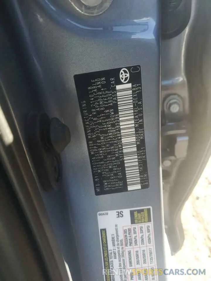 12 Photograph of a damaged car 5YFB4MDE4RP182296 TOYOTA COROLLA 2024