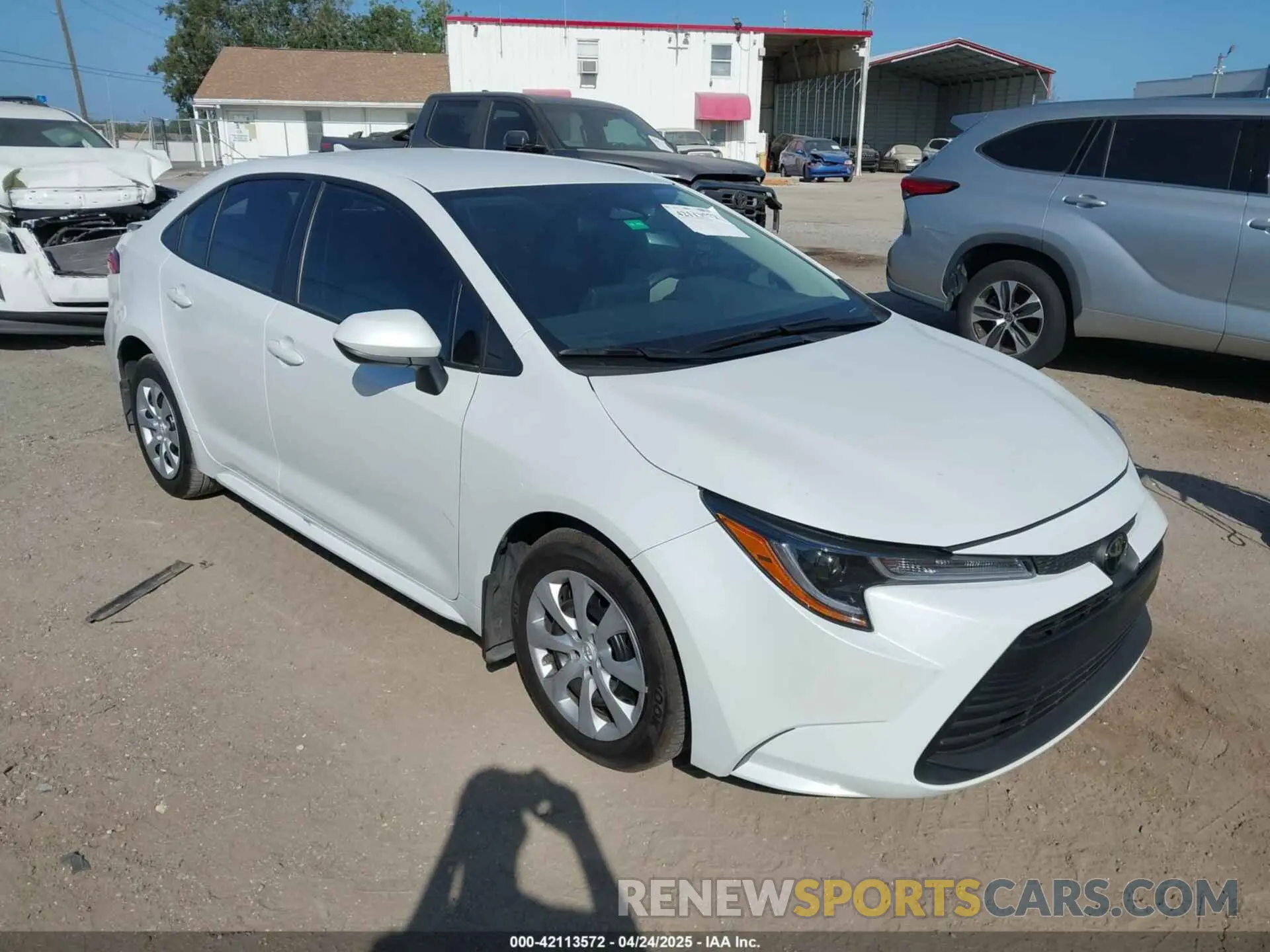 1 Photograph of a damaged car 5YFB4MDE4RP206788 TOYOTA COROLLA 2024