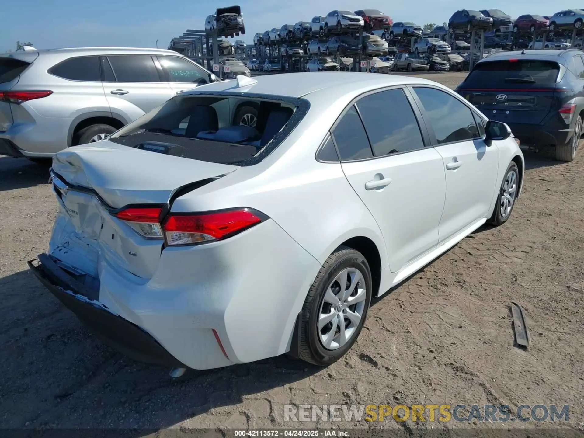 4 Photograph of a damaged car 5YFB4MDE4RP206788 TOYOTA COROLLA 2024