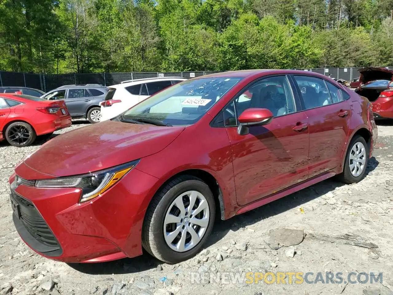 1 Photograph of a damaged car 5YFB4MDE4RP207567 TOYOTA COROLLA 2024