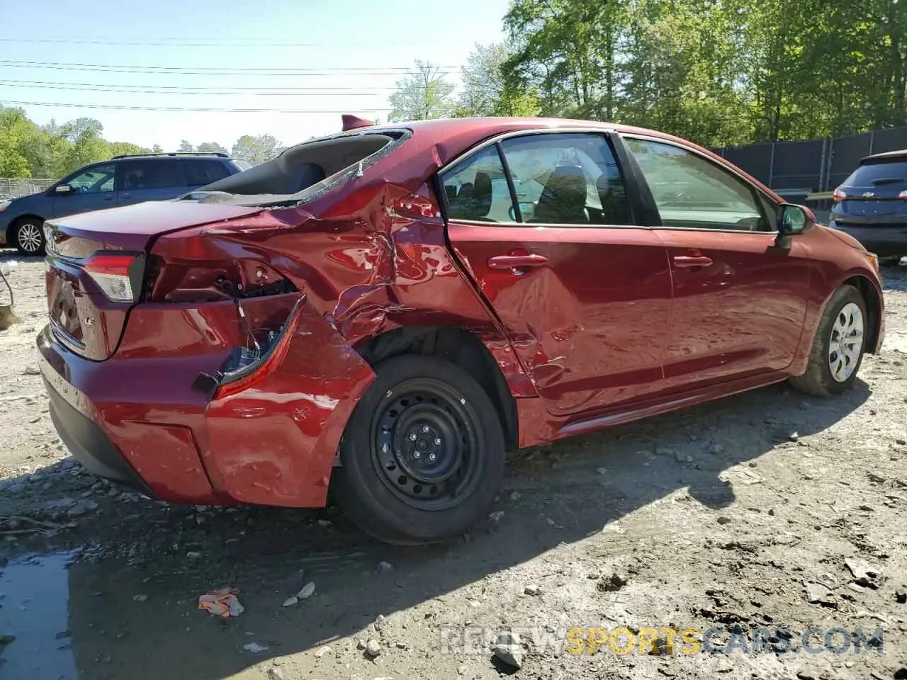 3 Photograph of a damaged car 5YFB4MDE4RP207567 TOYOTA COROLLA 2024