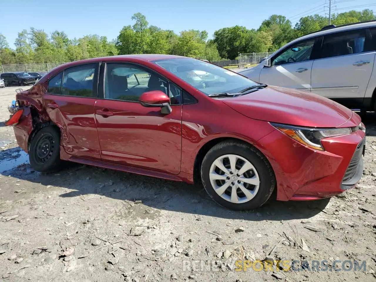 4 Photograph of a damaged car 5YFB4MDE4RP207567 TOYOTA COROLLA 2024