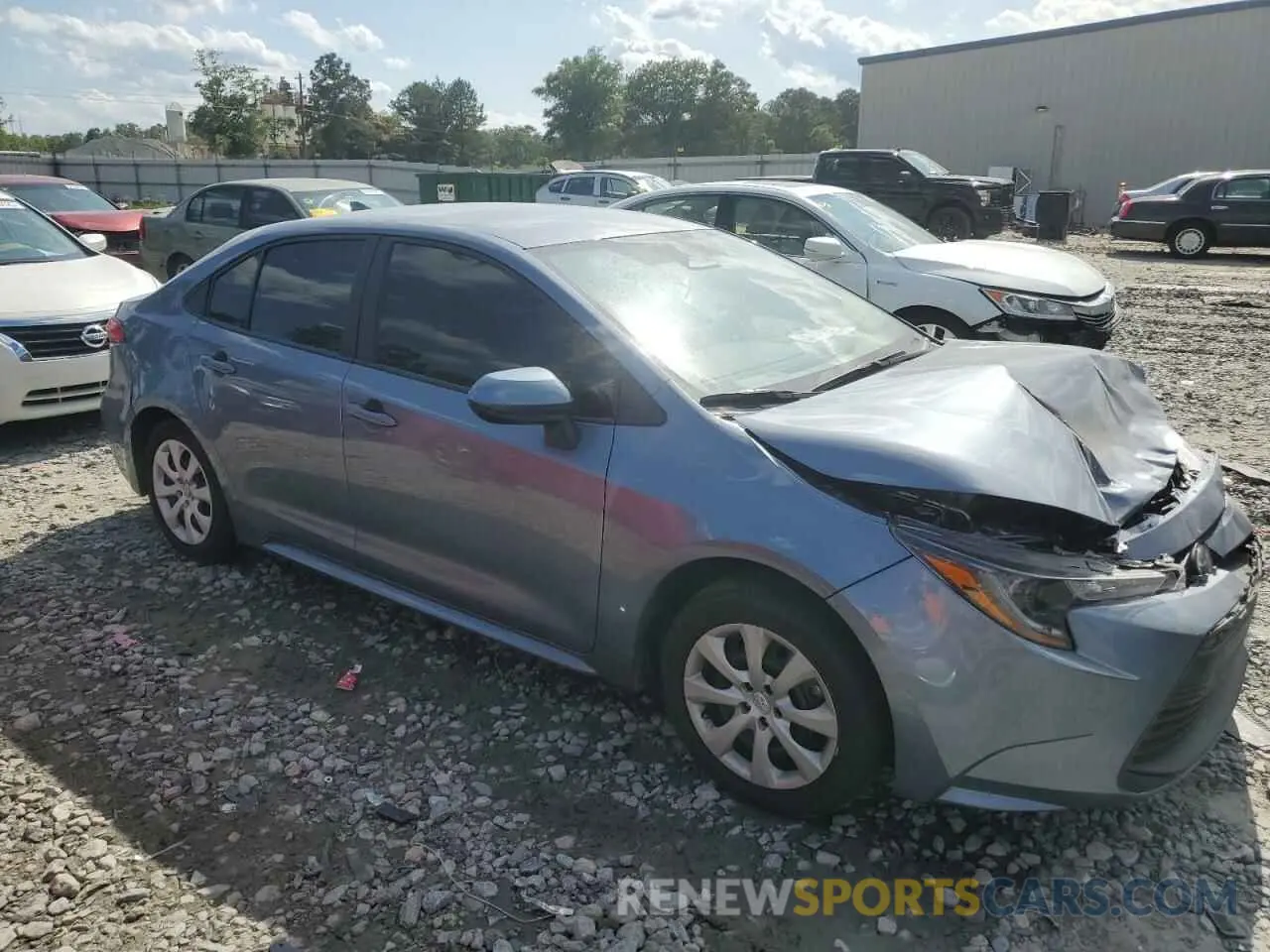 4 Photograph of a damaged car 5YFB4MDE4RP208363 TOYOTA COROLLA 2024