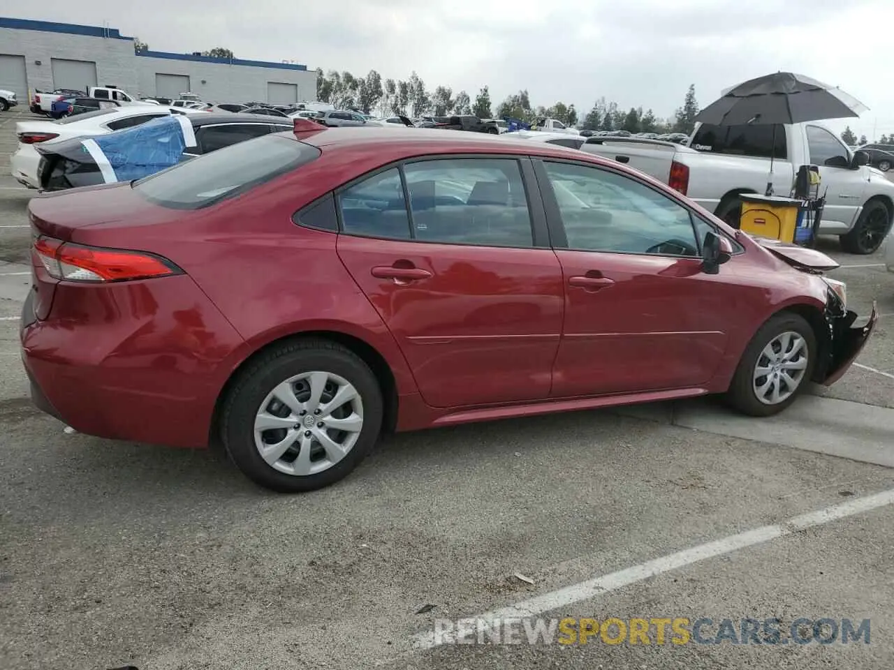 3 Photograph of a damaged car 5YFB4MDE4RP213336 TOYOTA COROLLA 2024
