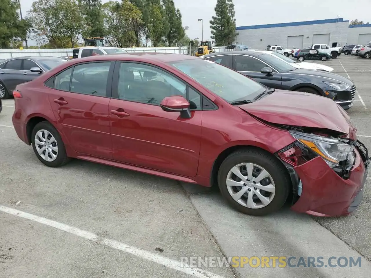 4 Photograph of a damaged car 5YFB4MDE4RP213336 TOYOTA COROLLA 2024