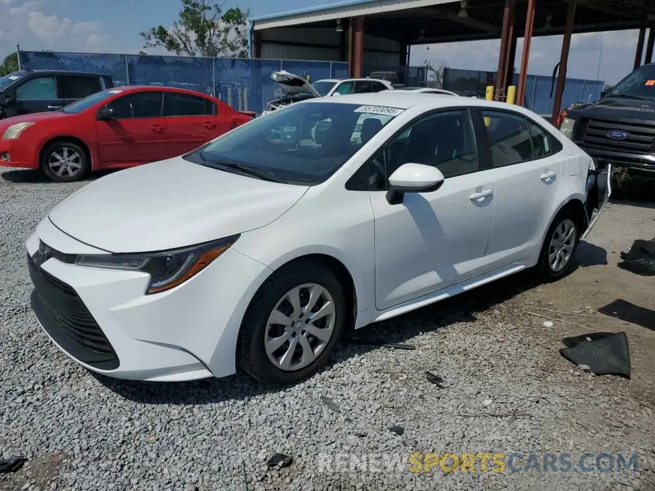 1 Photograph of a damaged car 5YFB4MDE4RP218956 TOYOTA COROLLA 2024