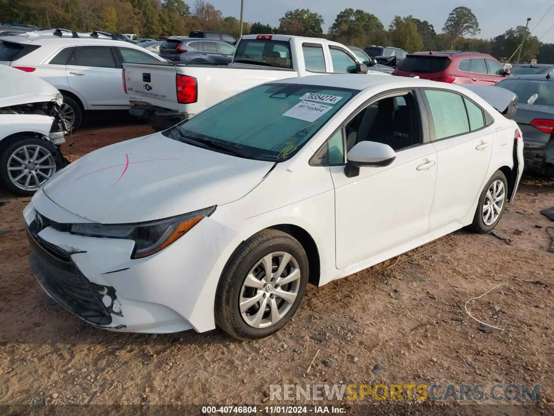 2 Photograph of a damaged car 5YFB4MDE4RP221534 TOYOTA COROLLA 2024
