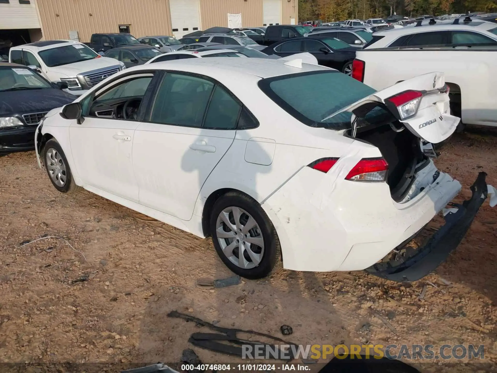 3 Photograph of a damaged car 5YFB4MDE4RP221534 TOYOTA COROLLA 2024