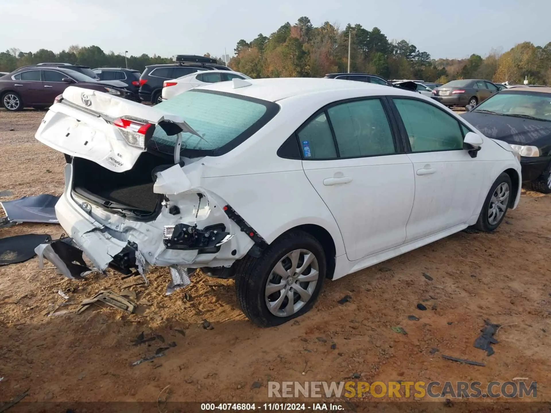 4 Photograph of a damaged car 5YFB4MDE4RP221534 TOYOTA COROLLA 2024