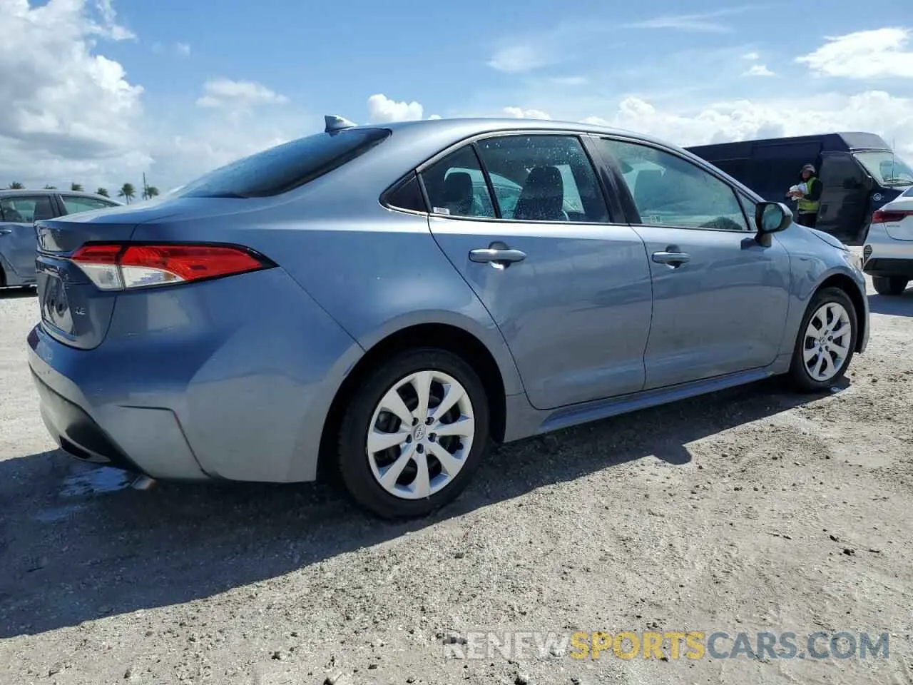 3 Photograph of a damaged car 5YFB4MDE5RP090775 TOYOTA COROLLA 2024