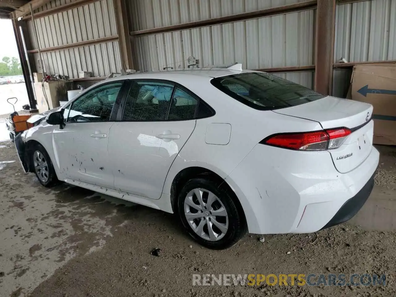 2 Photograph of a damaged car 5YFB4MDE5RP090923 TOYOTA COROLLA 2024