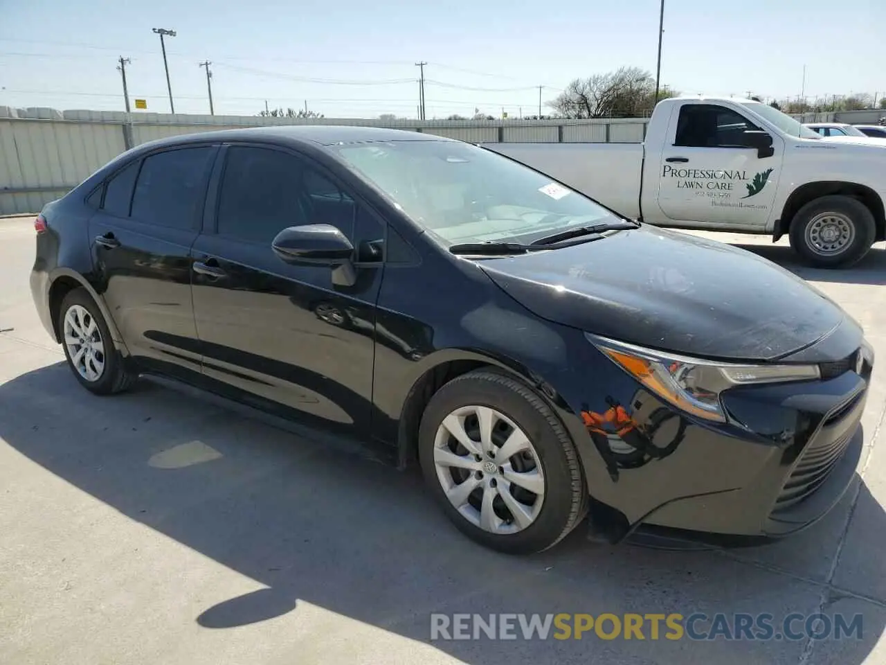 4 Photograph of a damaged car 5YFB4MDE5RP100723 TOYOTA COROLLA 2024