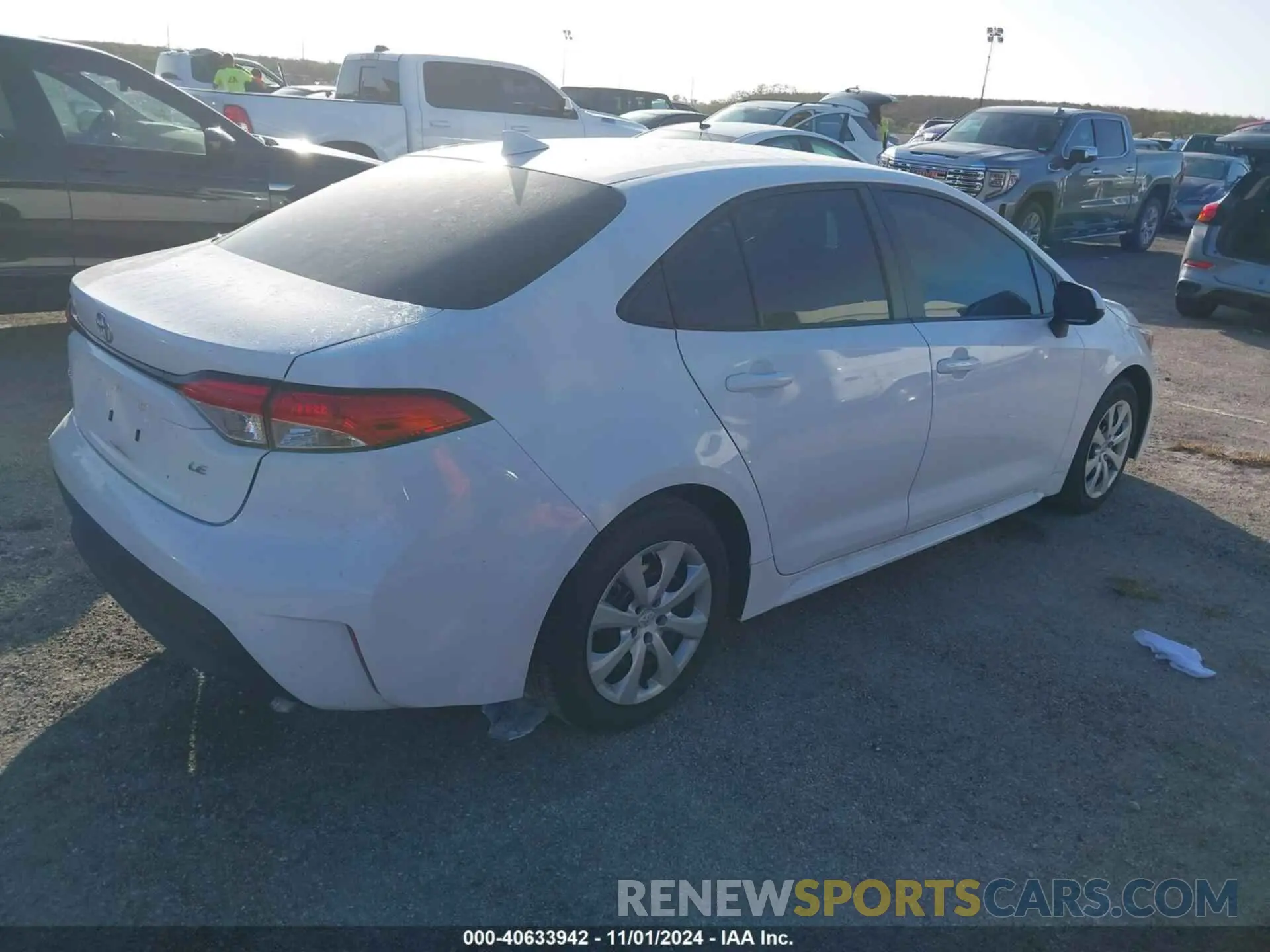 4 Photograph of a damaged car 5YFB4MDE5RP103377 TOYOTA COROLLA 2024