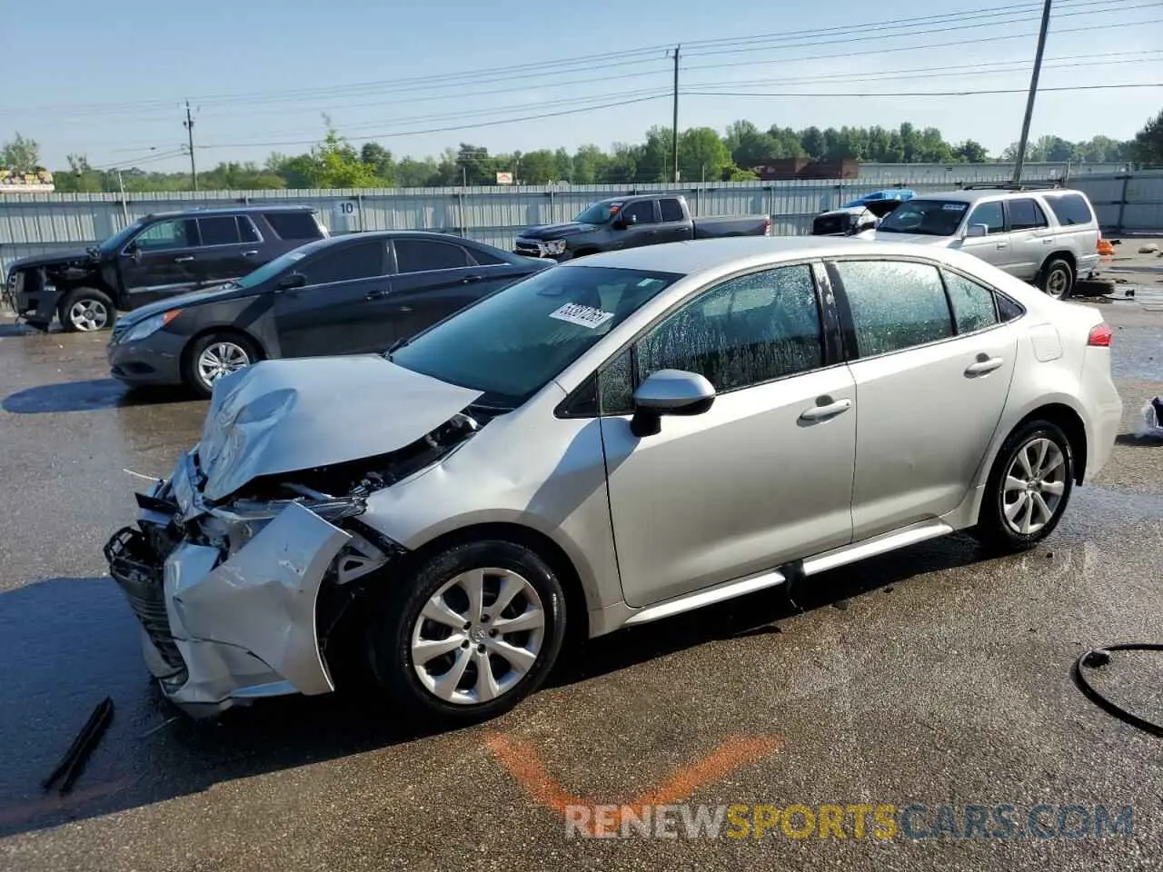 1 Photograph of a damaged car 5YFB4MDE5RP121099 TOYOTA COROLLA 2024
