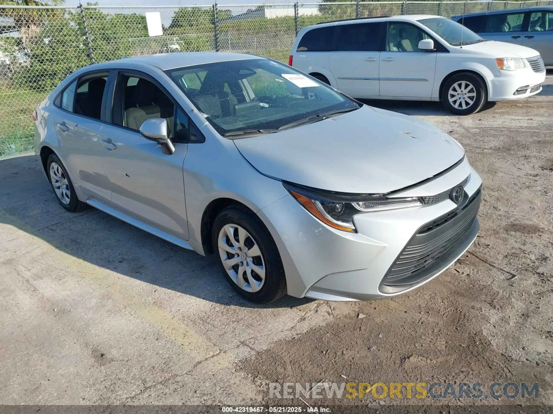 1 Photograph of a damaged car 5YFB4MDE5RP122429 TOYOTA COROLLA 2024