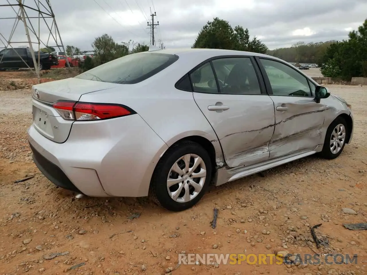 3 Photograph of a damaged car 5YFB4MDE5RP123273 TOYOTA COROLLA 2024