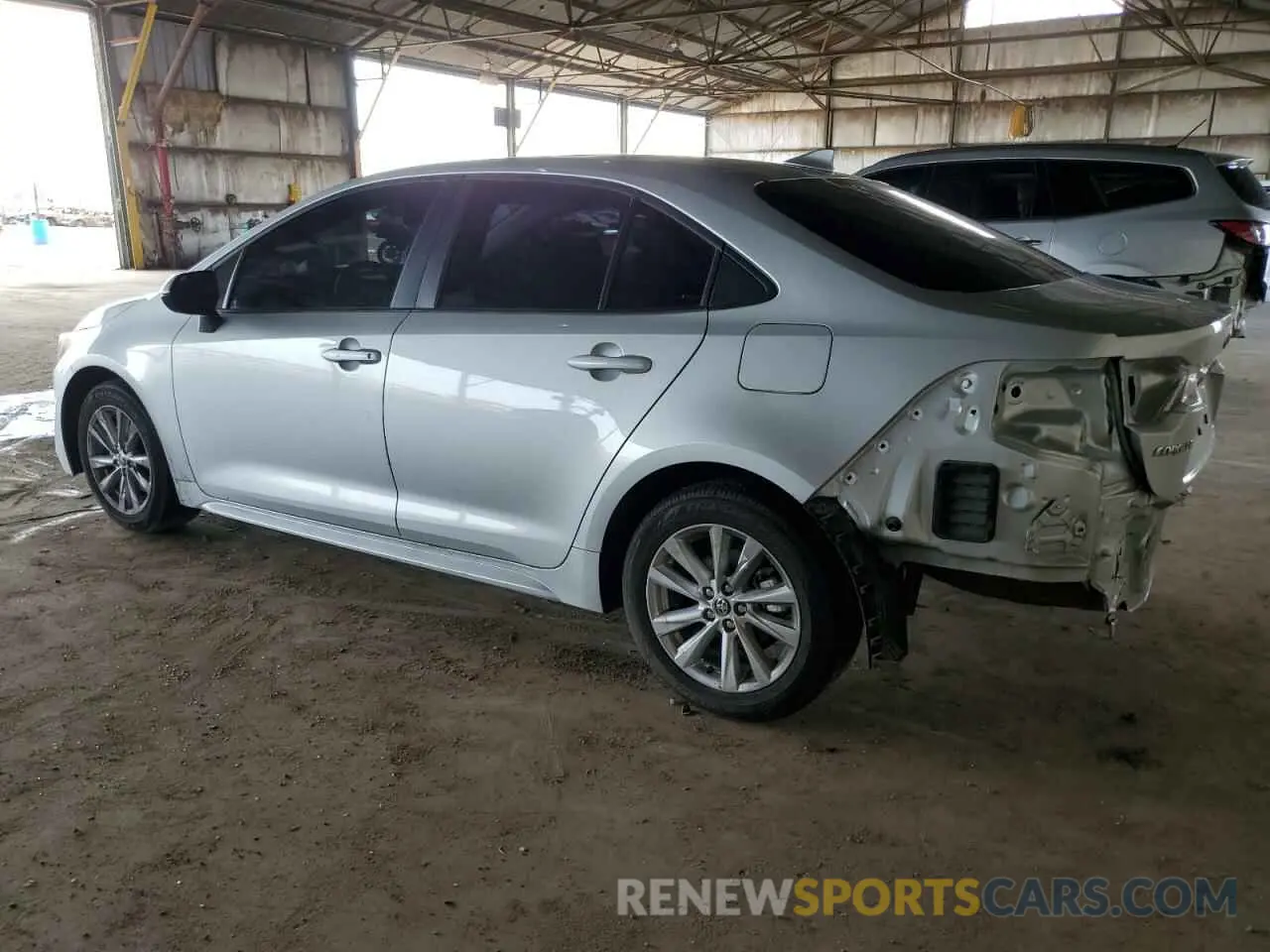 2 Photograph of a damaged car 5YFB4MDE5RP123371 TOYOTA COROLLA 2024