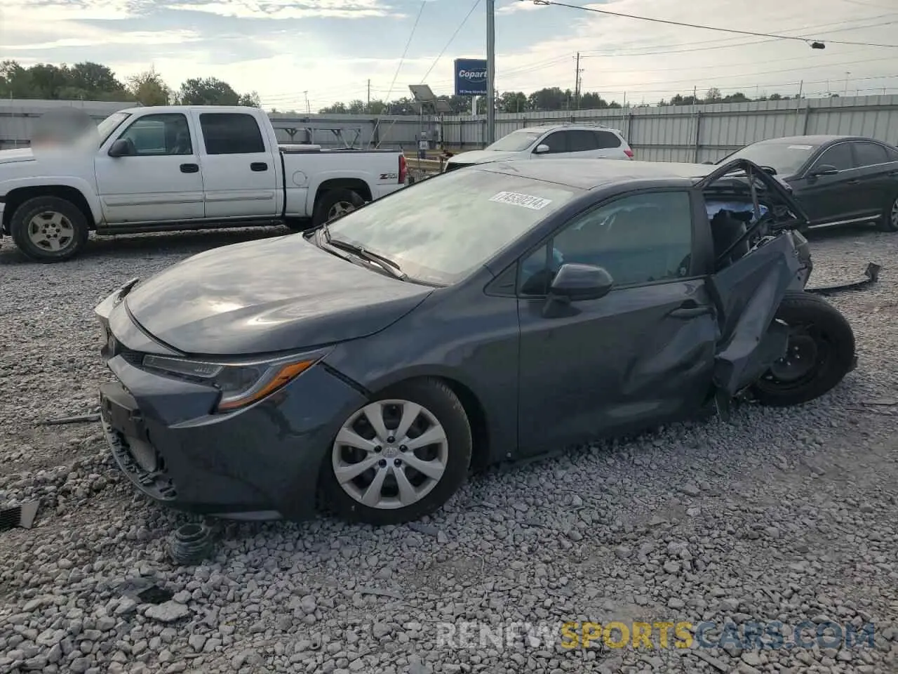 1 Photograph of a damaged car 5YFB4MDE5RP123564 TOYOTA COROLLA 2024