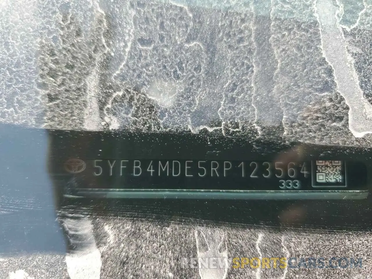 12 Photograph of a damaged car 5YFB4MDE5RP123564 TOYOTA COROLLA 2024