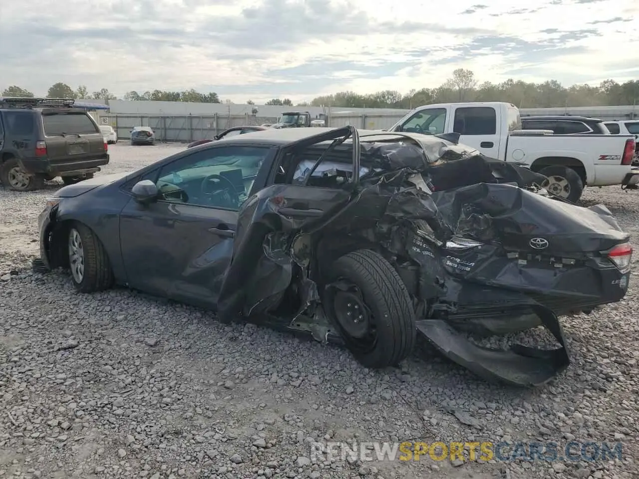 2 Photograph of a damaged car 5YFB4MDE5RP123564 TOYOTA COROLLA 2024